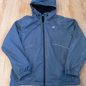 New Balance Men's Navy Windbreaker